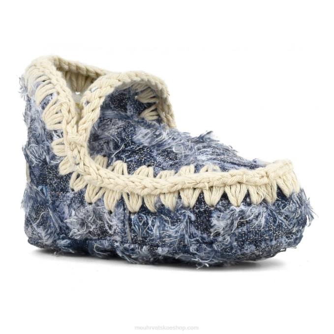 denim patchwork Mou djece ljetni eskimski traper za dojenčad Z46H795