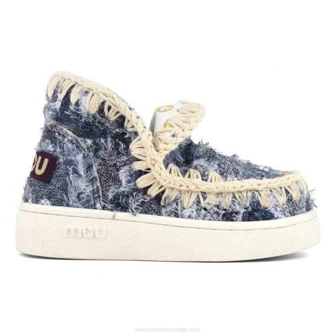 denim patchwork Mou djece ljetne traperice eskimo tenisica Z46H784