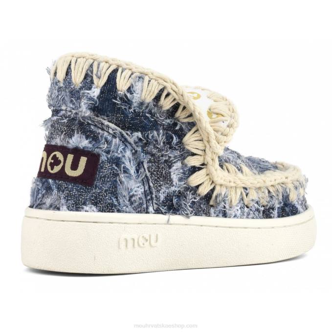 denim patchwork Mou djece ljetne traperice eskimo tenisica Z46H784