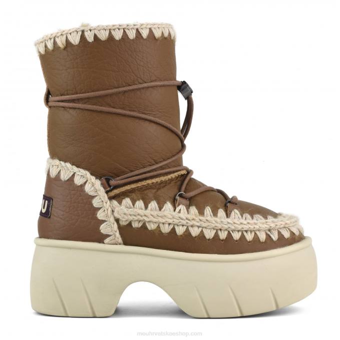 nubuk konjak Mou žene Eskimo snow boot twist short Z46H353
