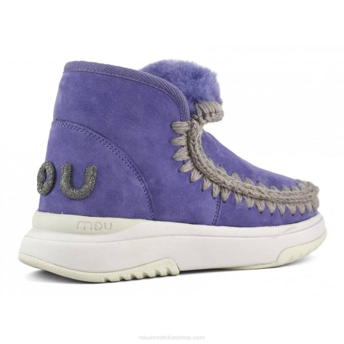 suton ljubičasta Mou žene eskimo jogger svjetlucavi logotip Z46H764