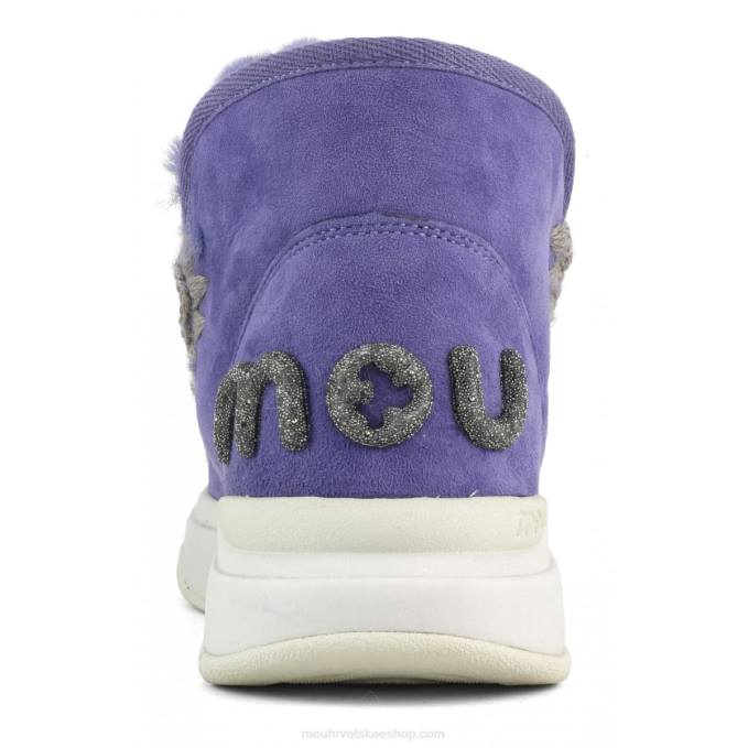 suton ljubičasta Mou žene eskimo jogger svjetlucavi logotip Z46H764