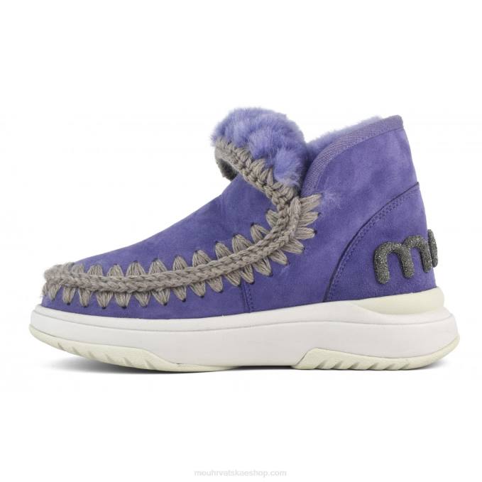 suton ljubičasta Mou žene eskimo jogger svjetlucavi logotip Z46H764