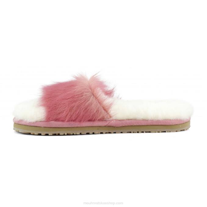 duga kosa poni roza fuxia Mou žene duga kosa ponyskin fur slide papuča Z46H500