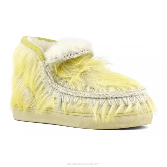 duga kosa poni bijela Mou žene eskimo tenisica duga kosa ponyskin Z46H679