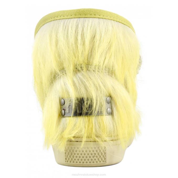 duga kosa poni bijela Mou žene eskimo tenisica duga kosa ponyskin Z46H679