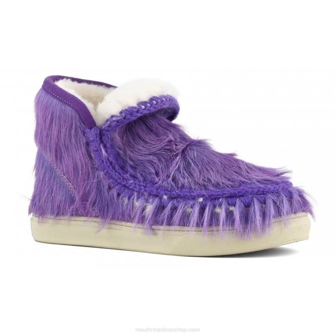 duga kosa poni ljubičasta Mou žene eskimo tenisica duga kosa ponyskin Z46H678