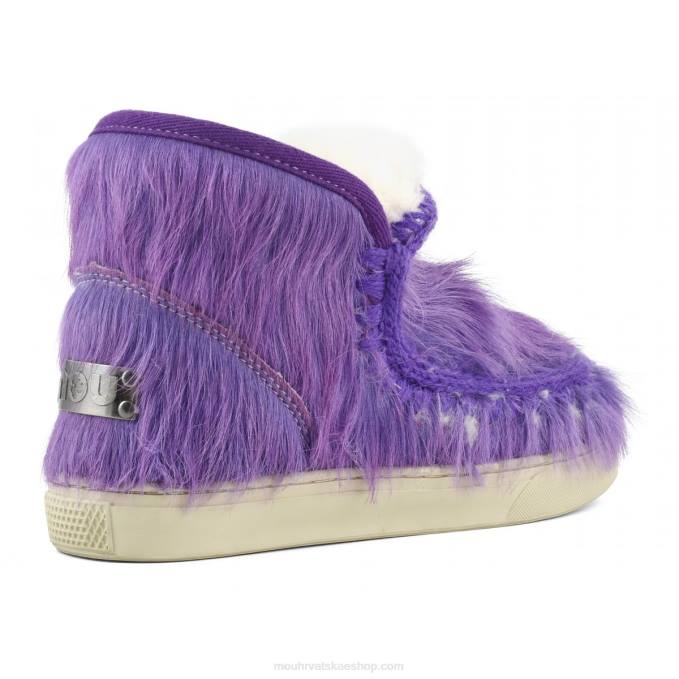 duga kosa poni ljubičasta Mou žene eskimo tenisica duga kosa ponyskin Z46H678