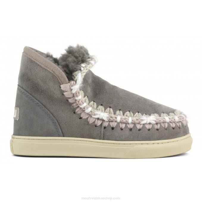 nova siva Mou žene eskimo tenisice overstitching Z46H591