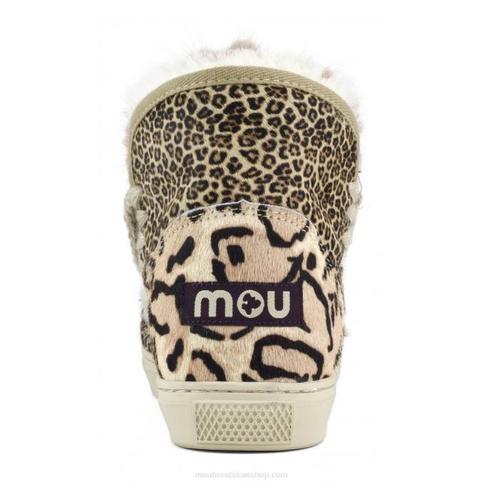 ponyskin mali gepard leo Mou žene eskimo tenisice ponyskin mix patchwork Z46H657