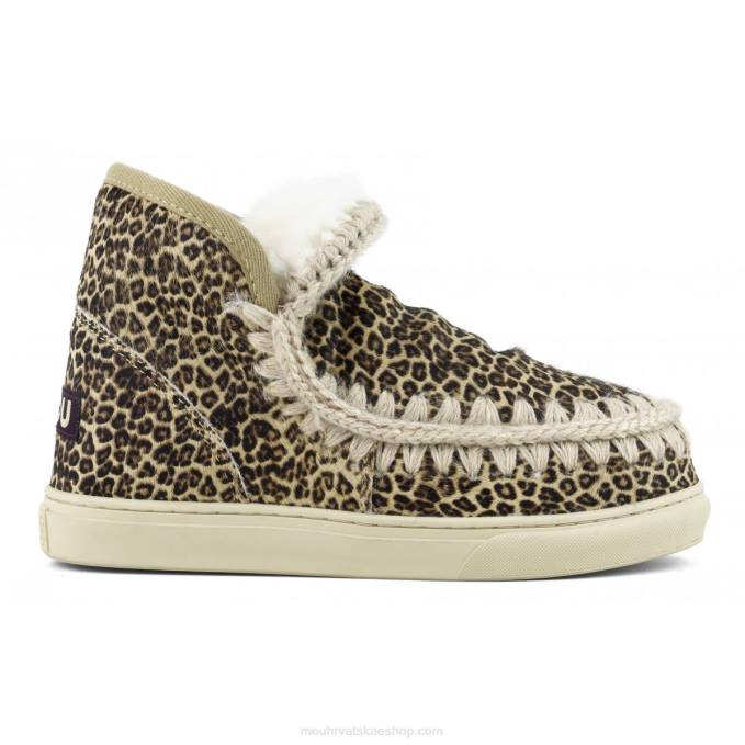ponyskin mali gepard leo Mou žene eskimske tenisice ponyskin Z46H676
