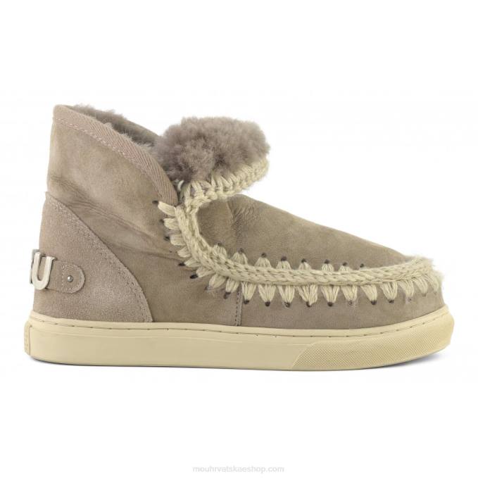 slonova siva Mou žene eskimo tenisica veliki metalik logo Z46H600