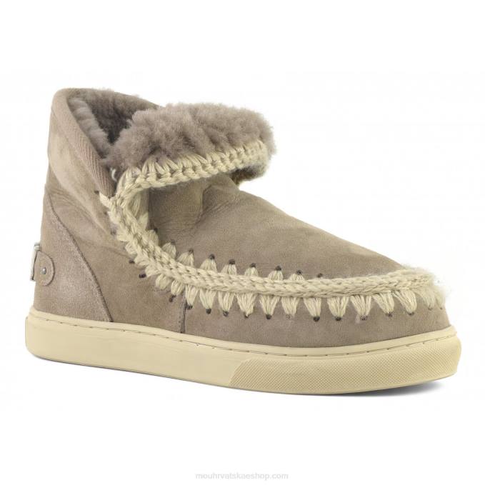 slonova siva Mou žene eskimo tenisica veliki metalik logo Z46H600