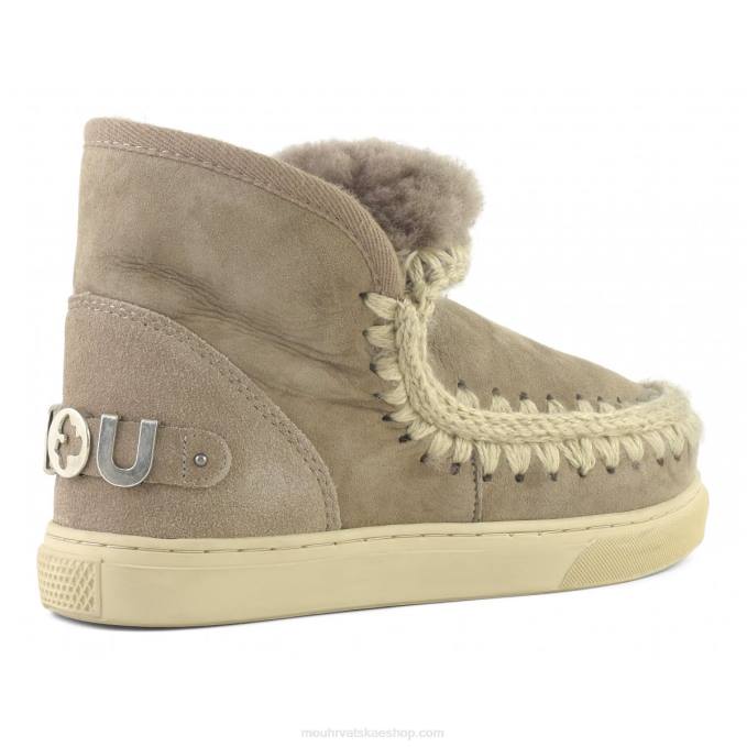 slonova siva Mou žene eskimo tenisica veliki metalik logo Z46H600