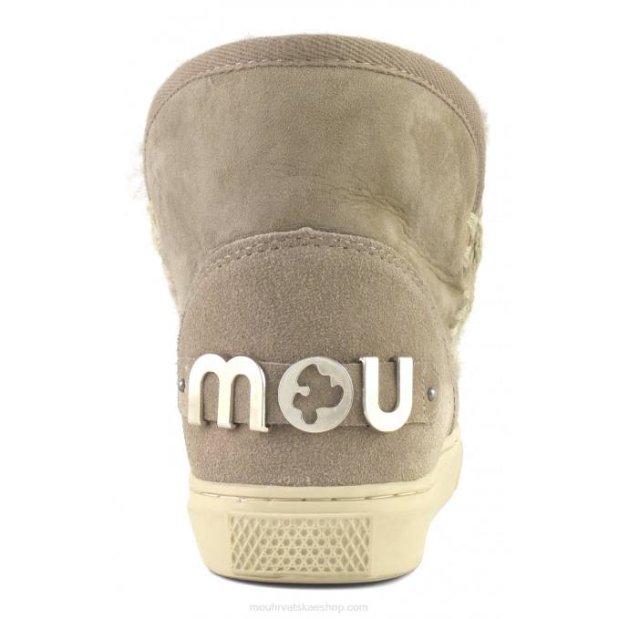 slonova siva Mou žene eskimo tenisica veliki metalik logo Z46H600