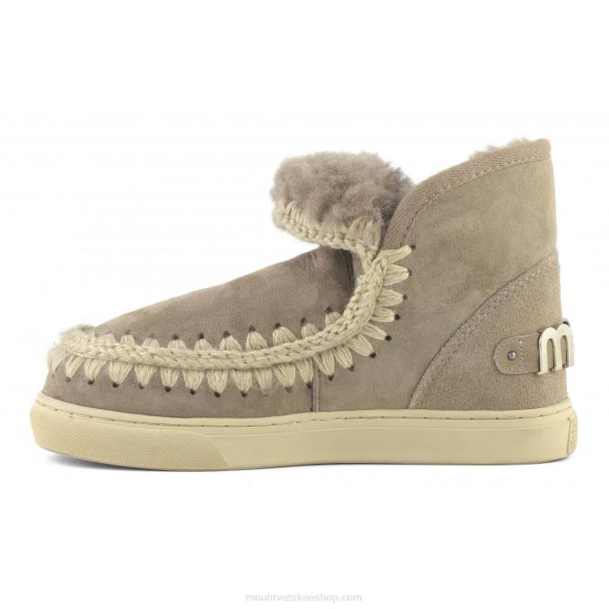 slonova siva Mou žene eskimo tenisica veliki metalik logo Z46H600