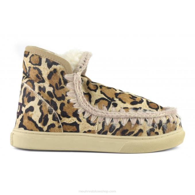 veliki leopard pijesak Mou žene eskimske tenisice ponyskin Z46H673
