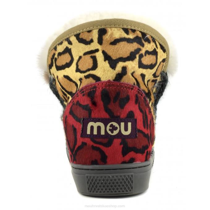 zebra crno bijela Mou žene eskimo tenisice ponyskin mix patchwork Z46H656