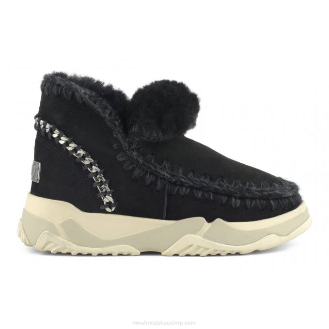 crno Mou žene eskimo trainer stražnji lanac Z46H697