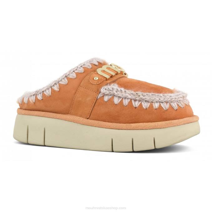 narančasta kajsija Mou žene bounce clog metal logo Z46H531