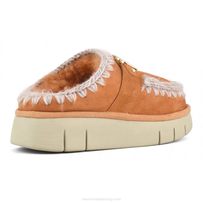 narančasta kajsija Mou žene bounce clog metal logo Z46H531