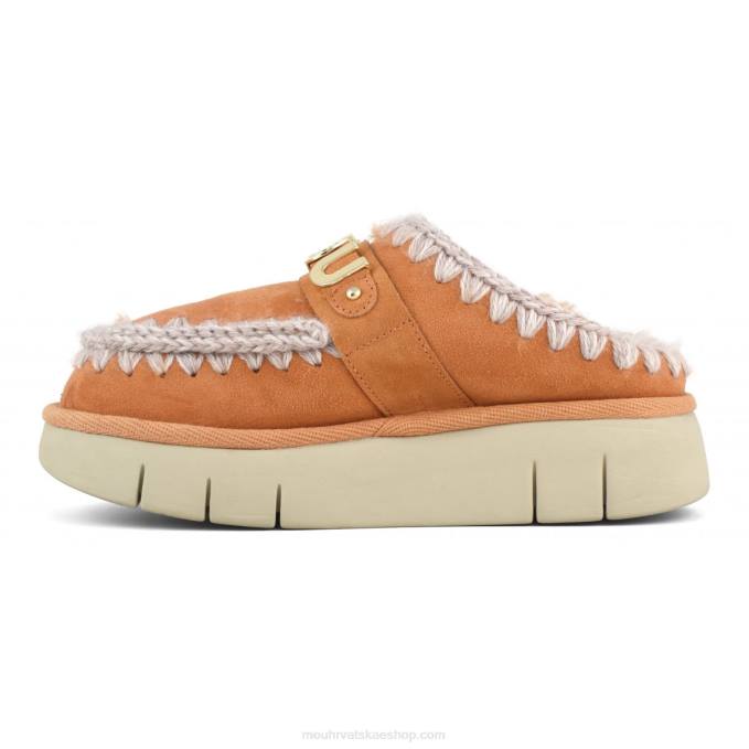 narančasta kajsija Mou žene bounce clog metal logo Z46H531