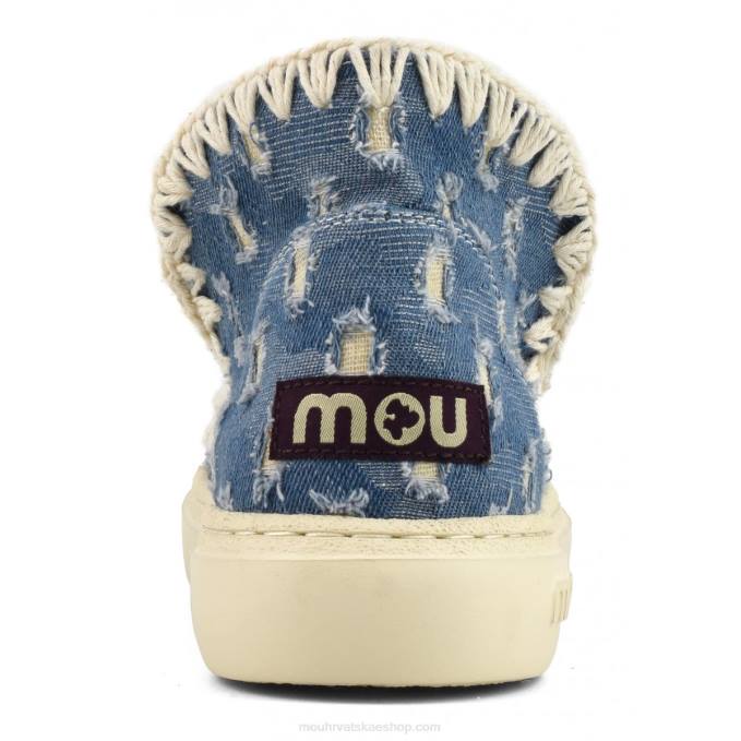 denim patchwork Mou žene odvažni heklani denim patchwork Z46H85