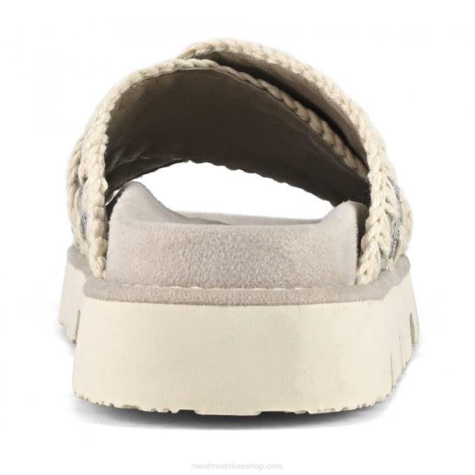 morski Mou žene criss-cross bio sandal traper i šljokice Z46H150