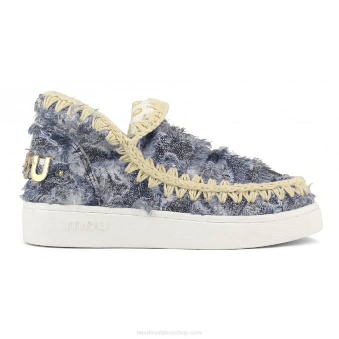 denim patchwork Mou žene ljetna traper tenisica Z46H60