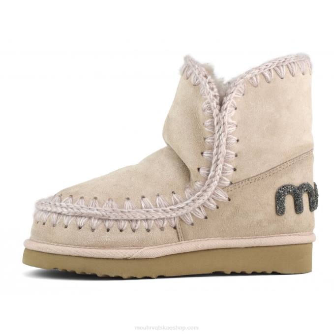 ružičasto bež Mou žene eskimo 18 svjetlucavi logo Z46H239