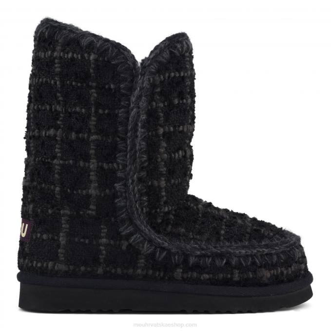 bukle crni Mou žene eskimski 24 boucle Z46H365