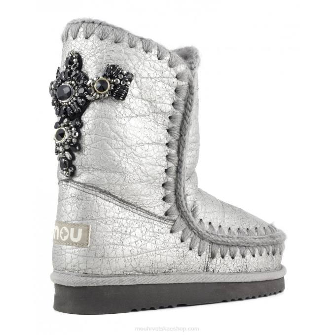 metalik bivol gunmetal Mou žene eskimo 24 stražnji kristalni flaster Z46H361