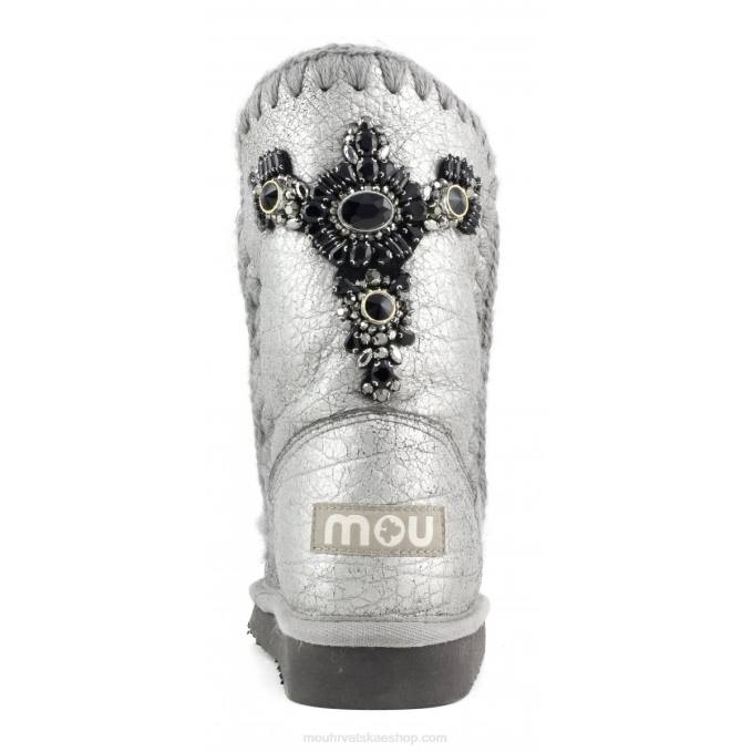 metalik bivol gunmetal Mou žene eskimo 24 stražnji kristalni flaster Z46H361