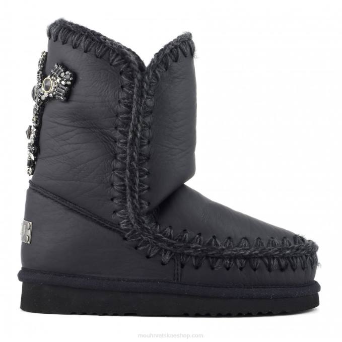 nubuk crna Mou žene eskimo 24 stražnji kristalni flaster Z46H360