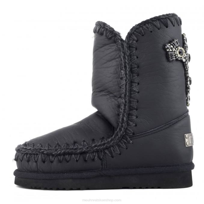 nubuk crna Mou žene eskimo 24 stražnji kristalni flaster Z46H360