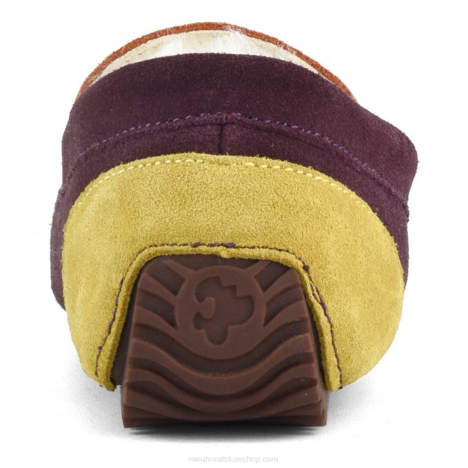 ljubičasta Mou žene color block mocassin eskimo šavovi Z46H682